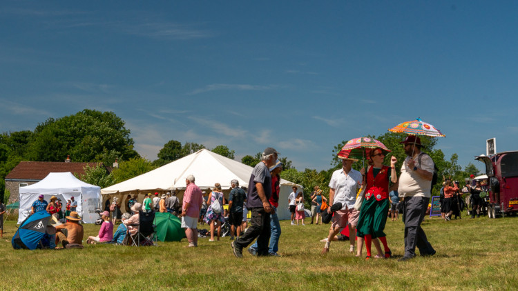 Priddy Folk Festival 2026 near Wells: dates, tickets, line-up, parking and camping (Photo: PFF)